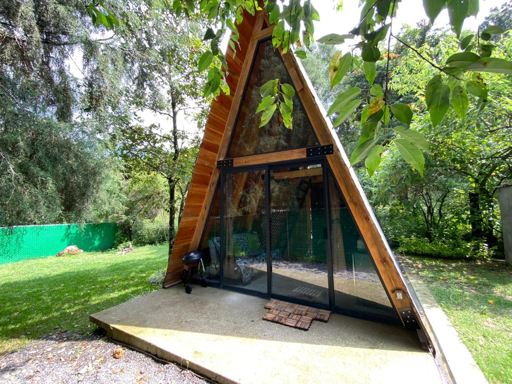 Cabanas Alpina, Romantica Y Acogedora A 10 Minutos Del Centro Tepoztlan Ngoại thất bức ảnh