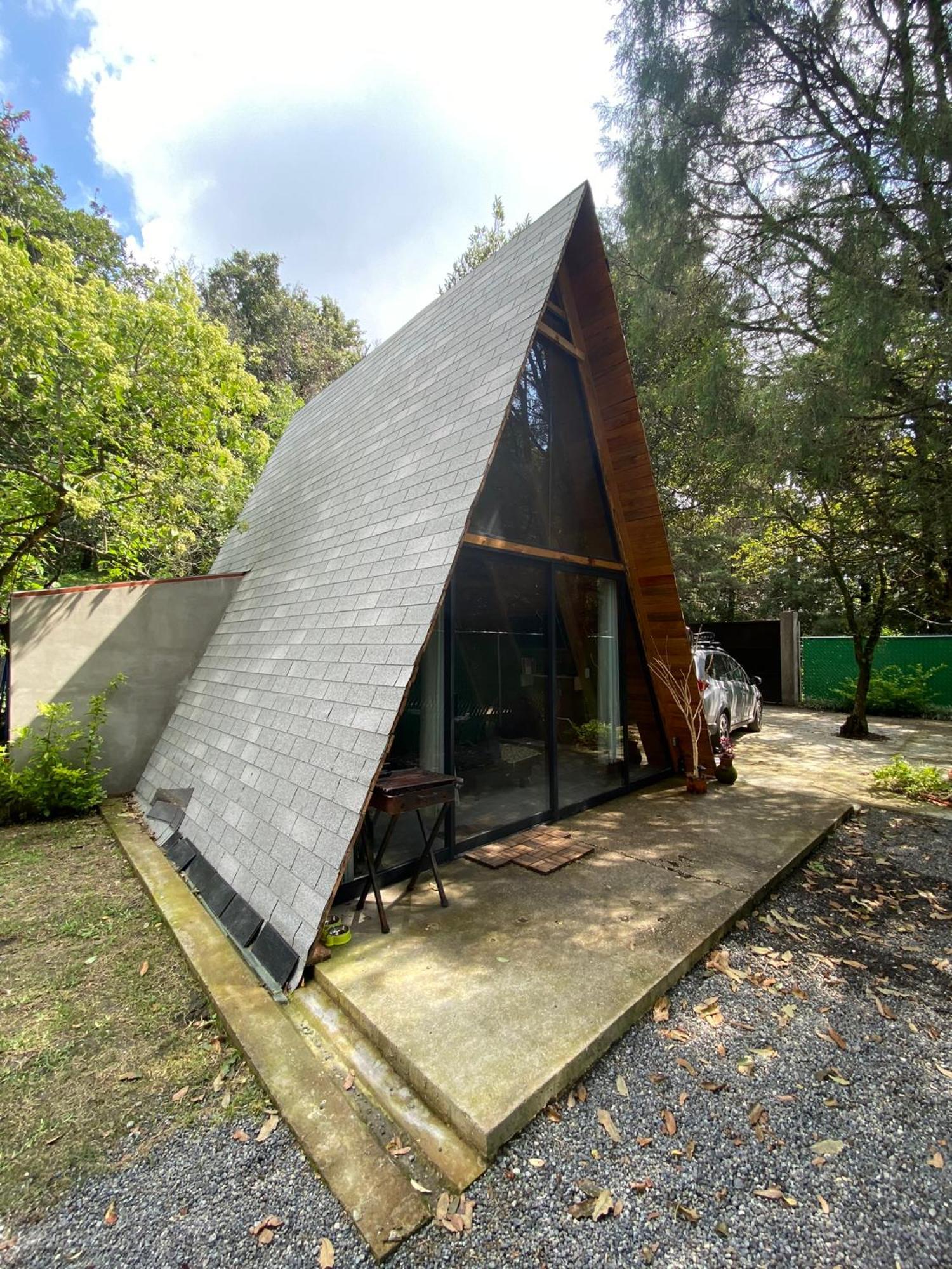 Cabanas Alpina, Romantica Y Acogedora A 10 Minutos Del Centro Tepoztlan Ngoại thất bức ảnh