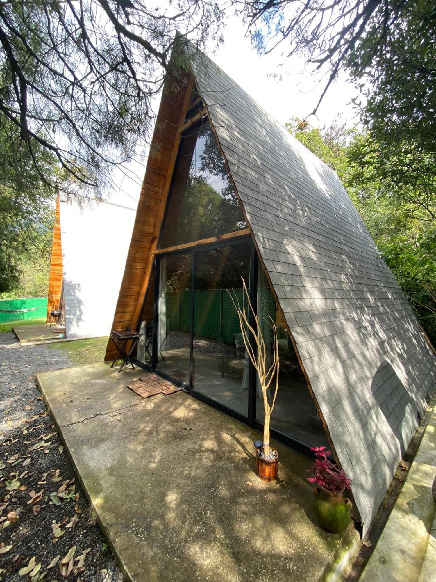 Cabanas Alpina, Romantica Y Acogedora A 10 Minutos Del Centro Tepoztlan Ngoại thất bức ảnh